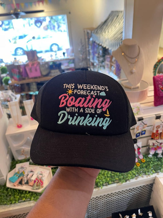 Boating and Drinking Hat