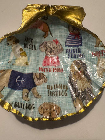 Dogs jumbo shell dish
