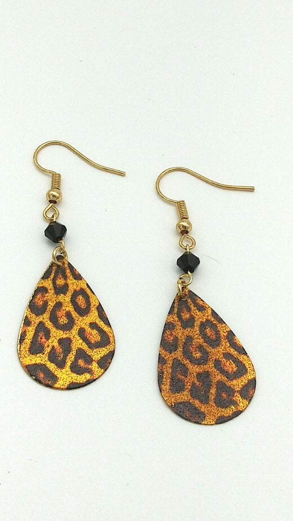 Leopard Print Earrings