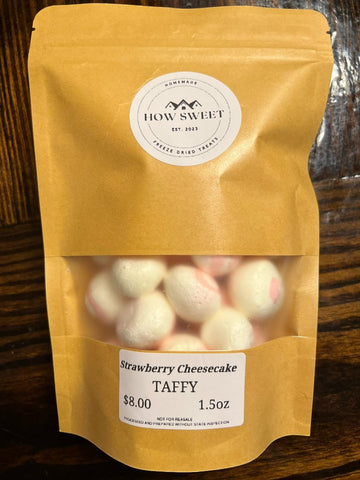 Strawberry Cheesecake Taffy