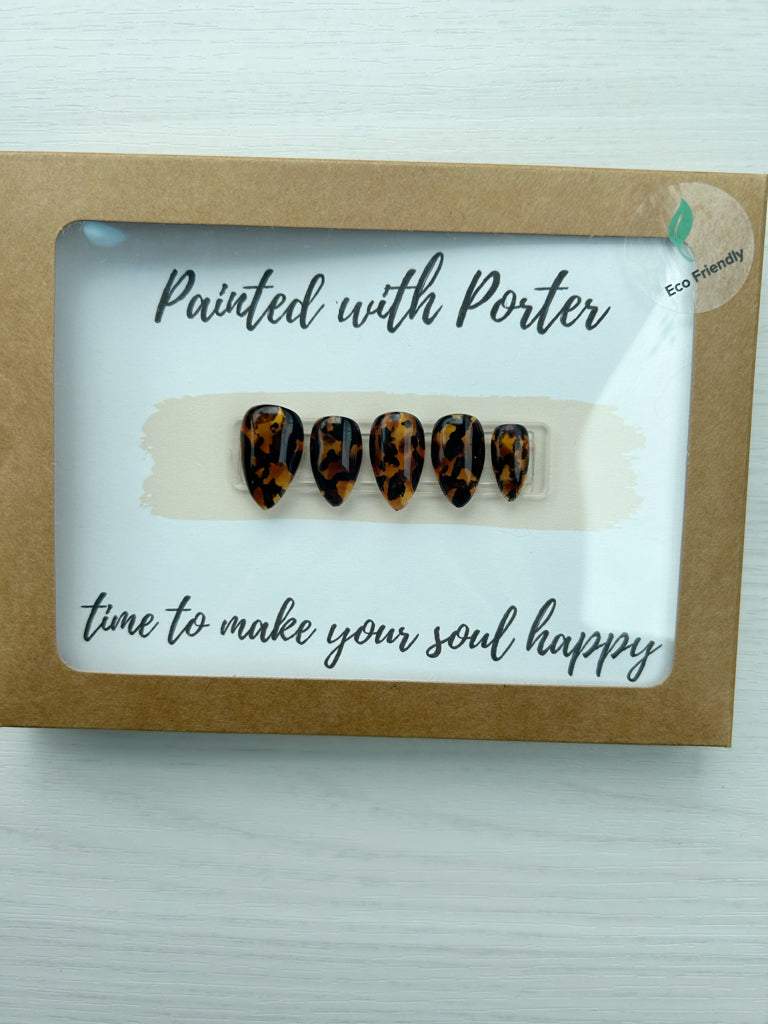 Tortoise shell nails