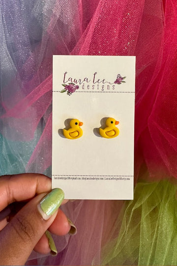 Ducky Earrings