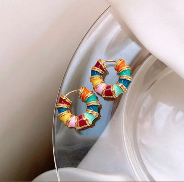 Enamel Hoops