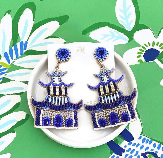 Beth Ladd Seed Bead Party Earring