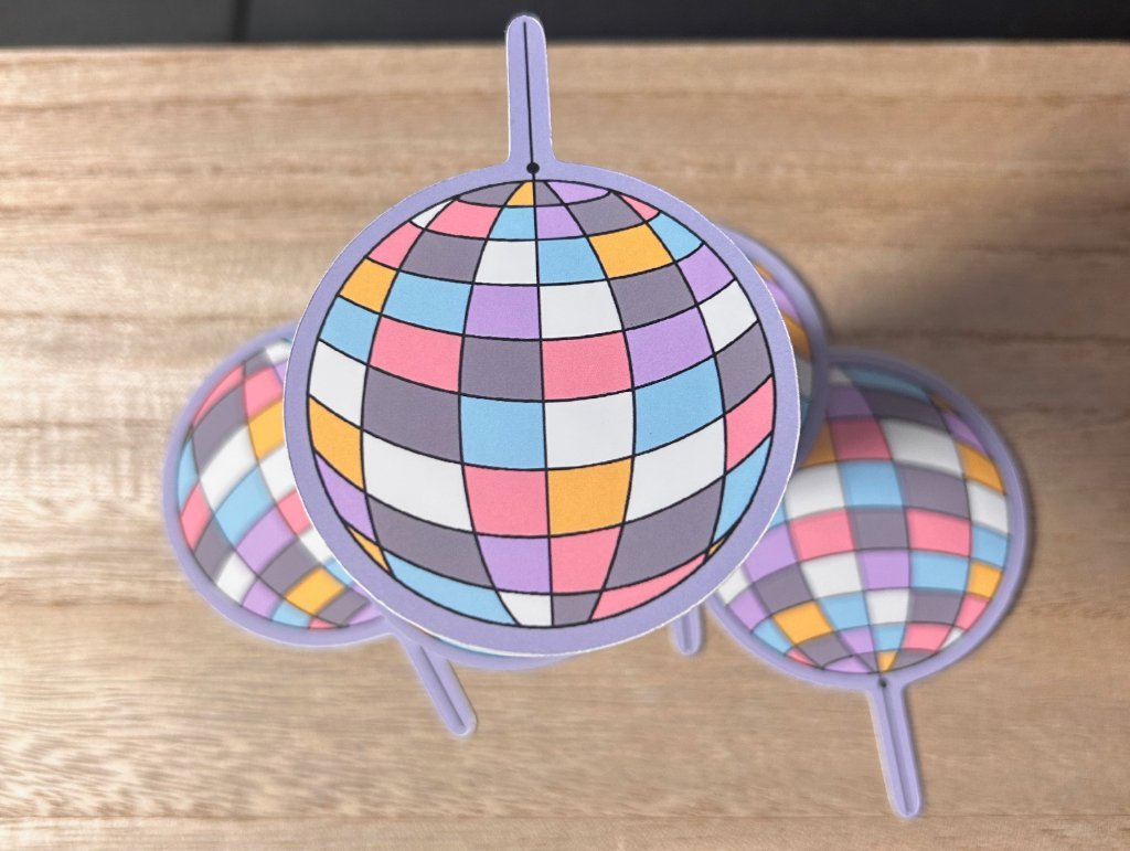 Disco Sticker