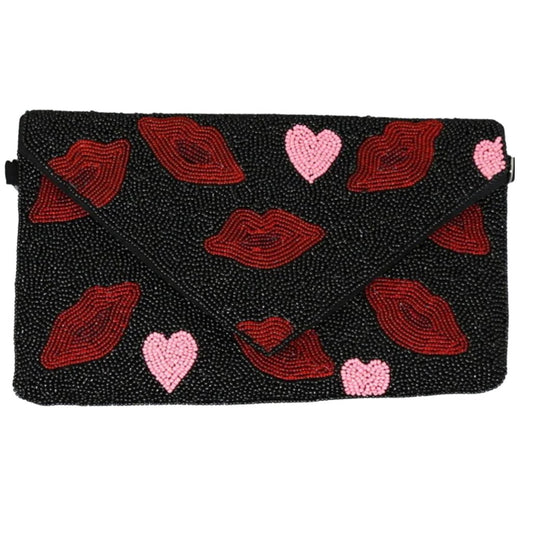 Hearts and Kisses Clutch