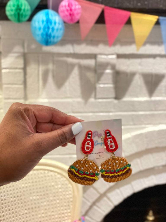 Foodie Seed Bead Party Earring