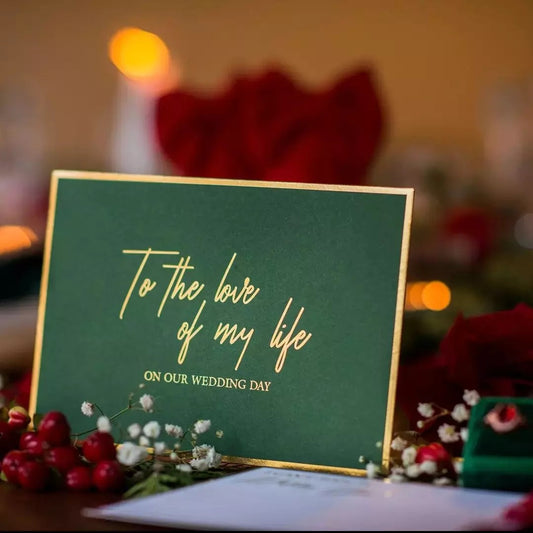 Wedding Day Love Letters | Bridal Stationery