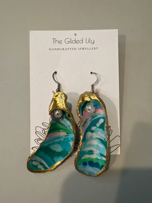 Small Oyster Shell earrings