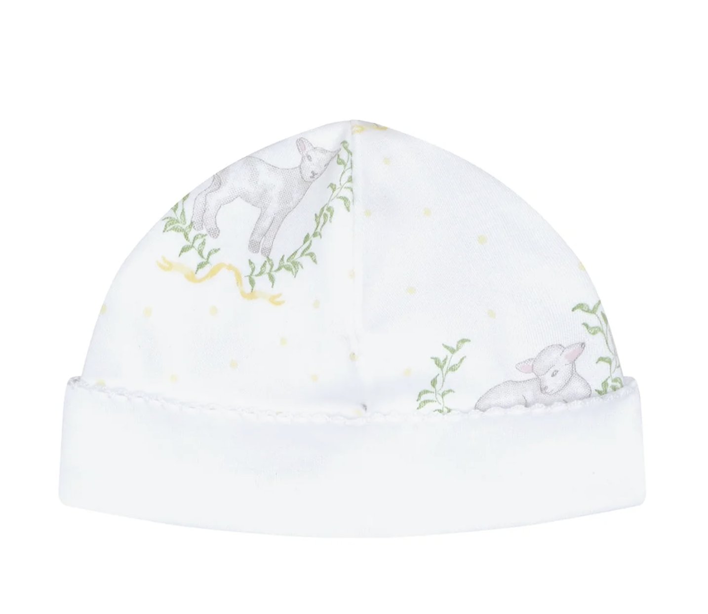 Nella Pima Yellow Lamb Infant Cap