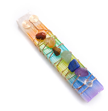Natural Stone Seven Chakra Ornament