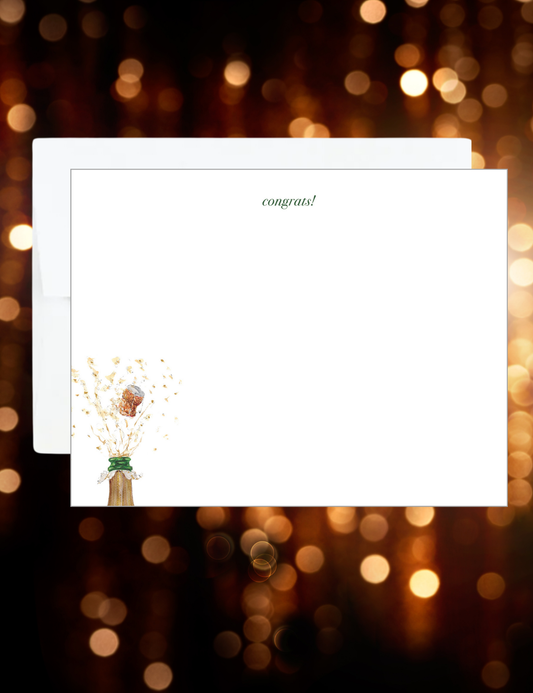 Congratulations stationery set