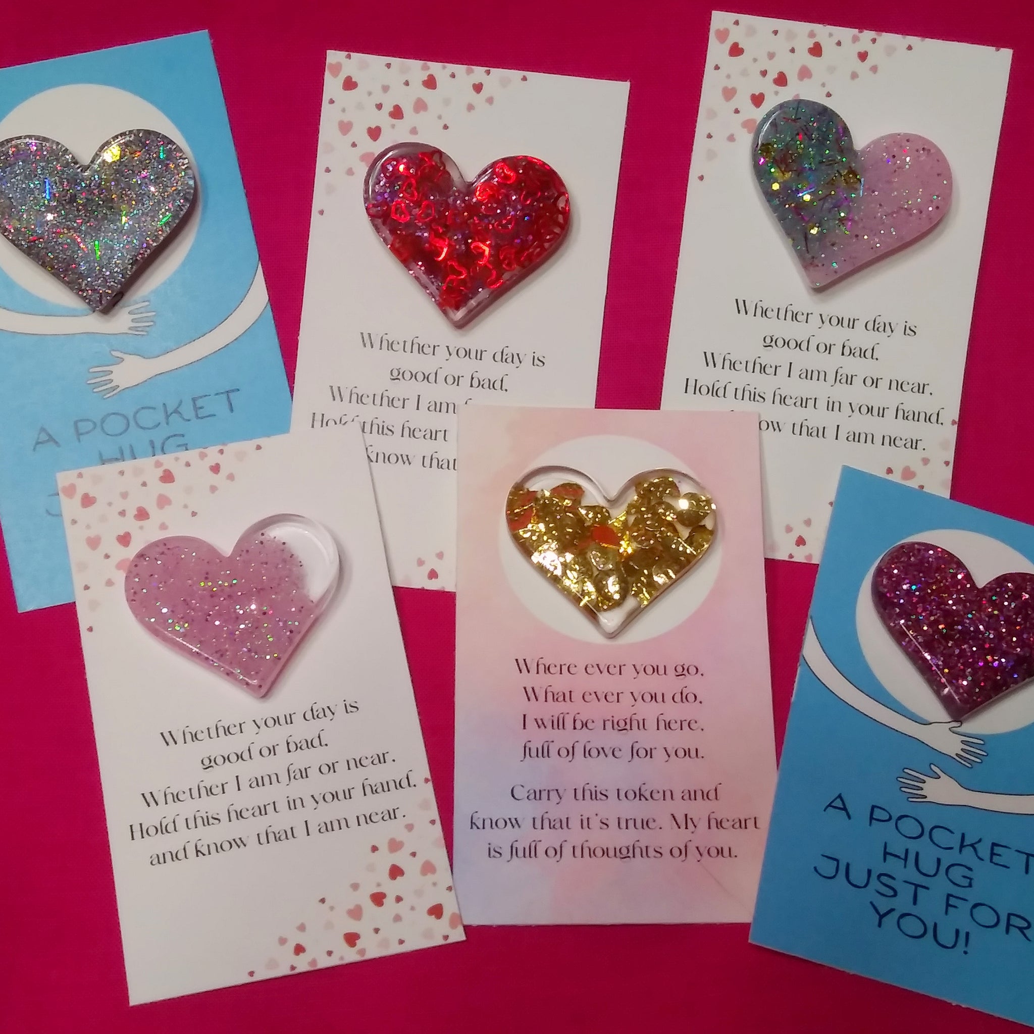 Heart Pocket Token Charm