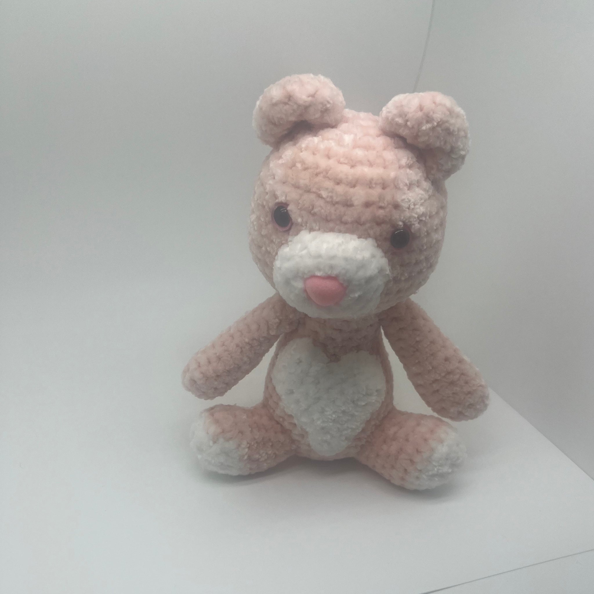 Heart Bear - light pink