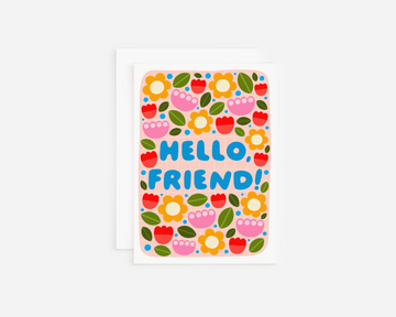 Hello, Friend! Greeting Card