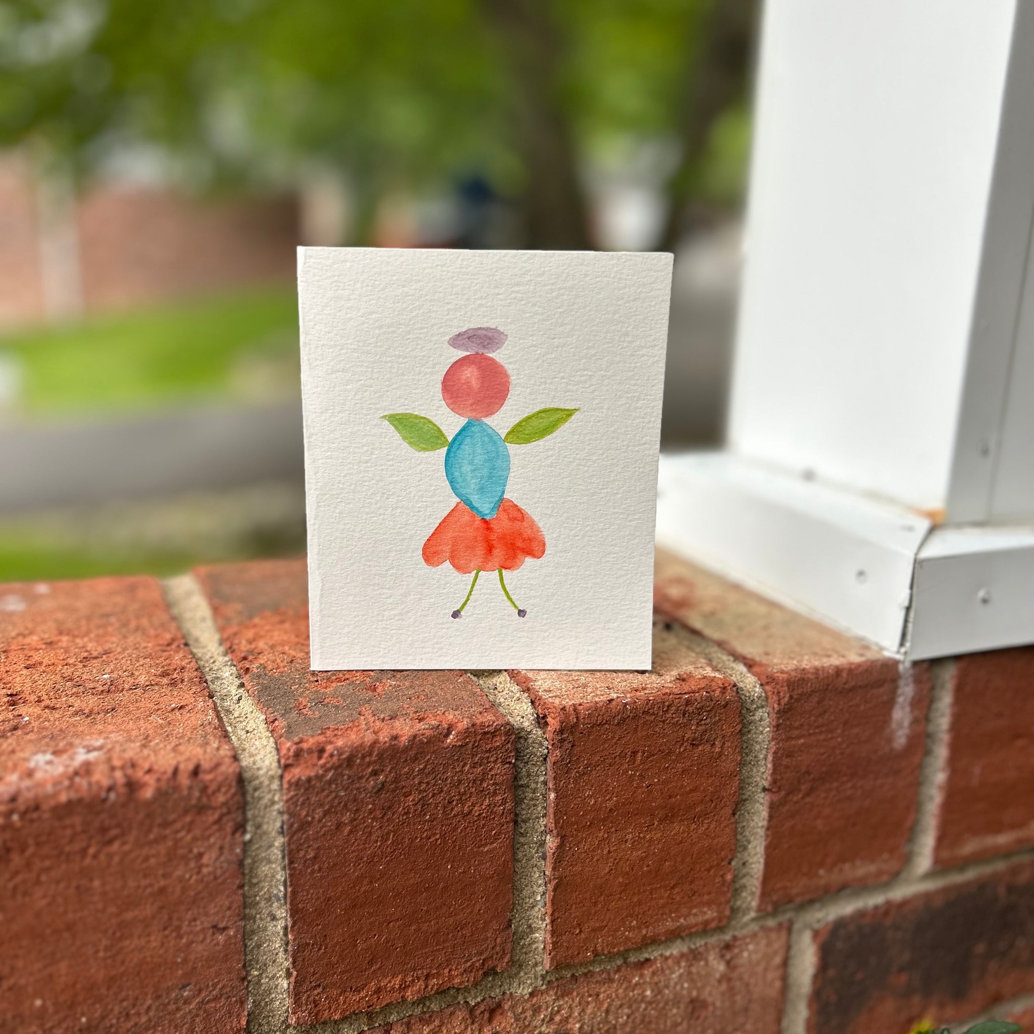 Guardians of the Galaxy hand painted notecard