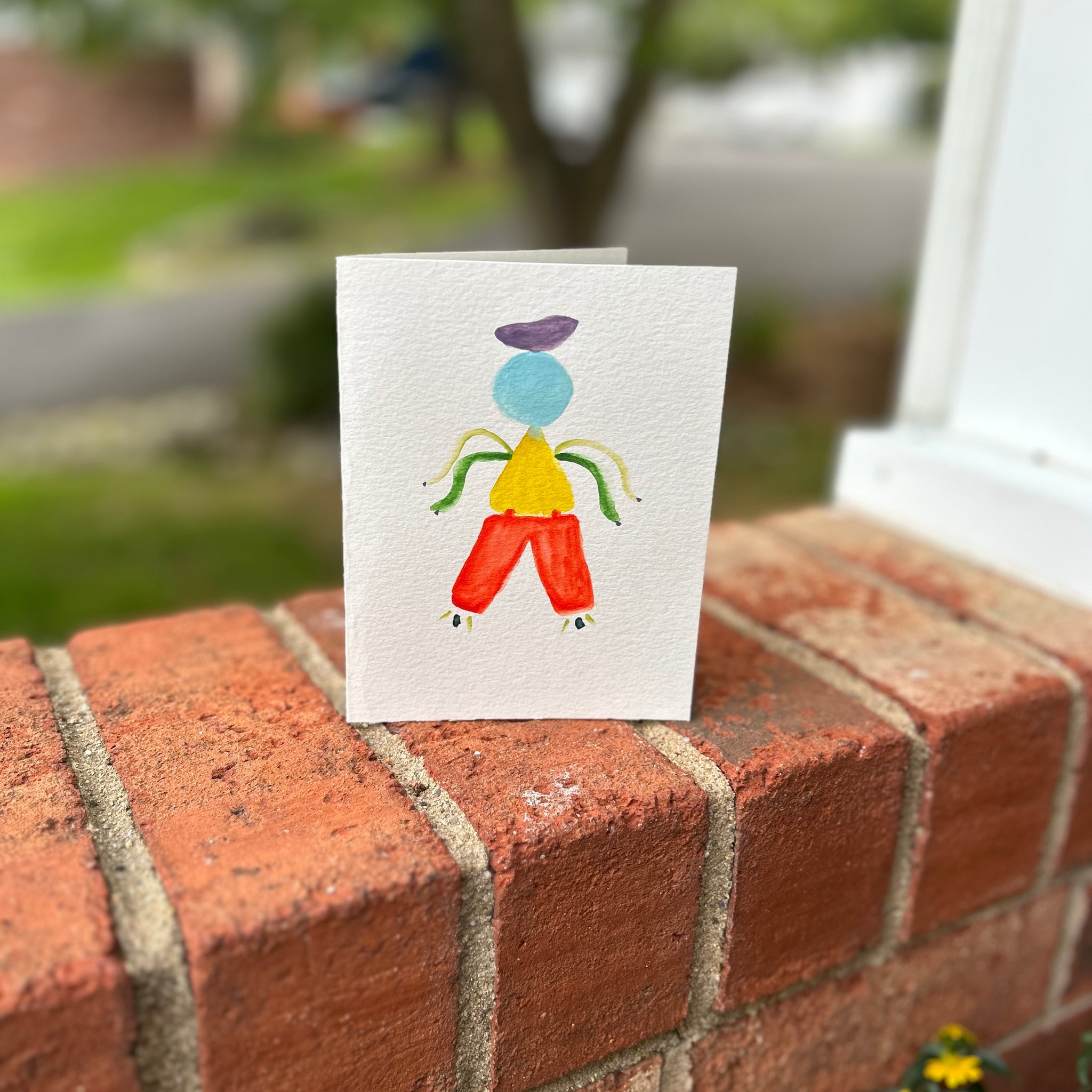 Guardians of the Galaxy hand painted notecard