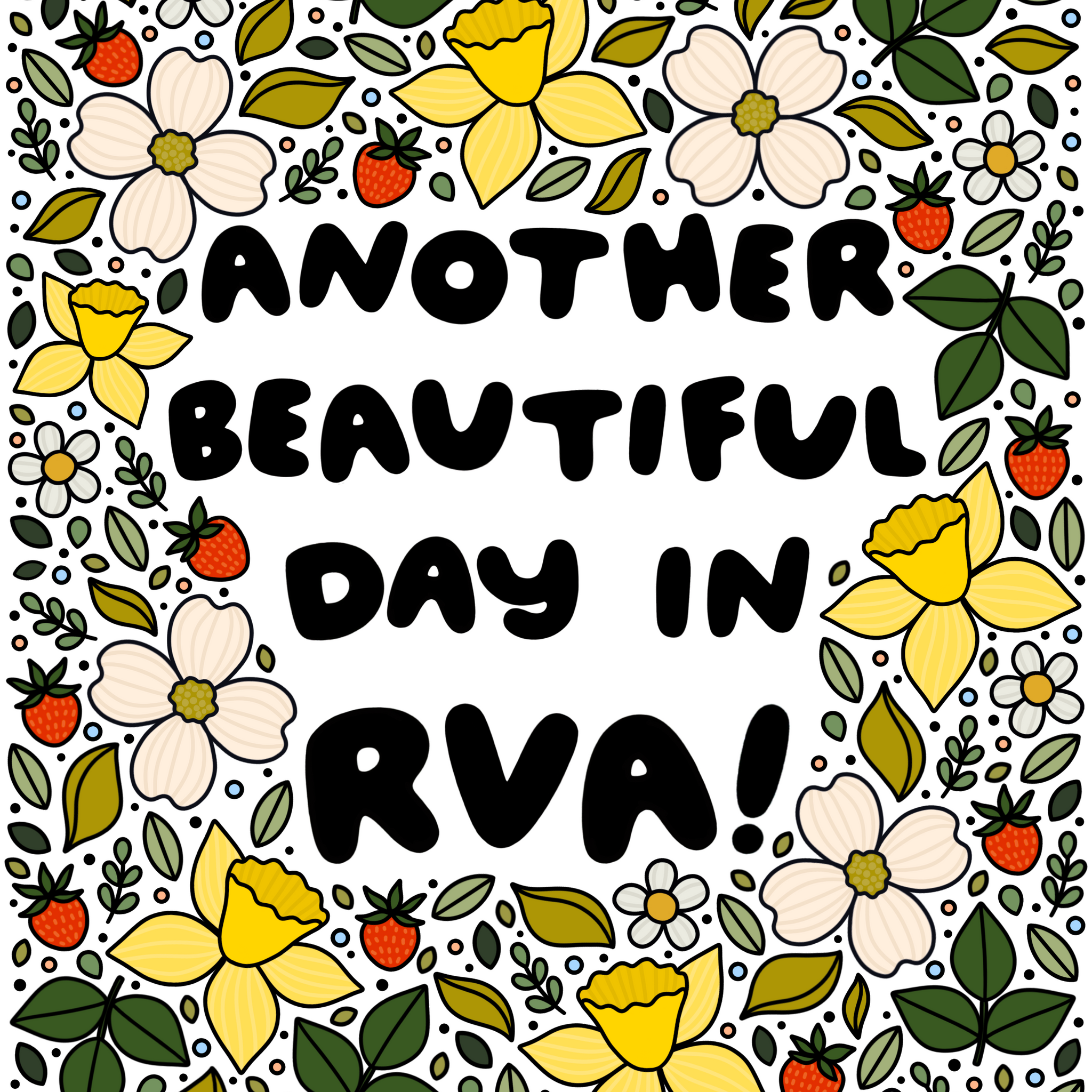 Another Beautiful Day in RVA 8x10