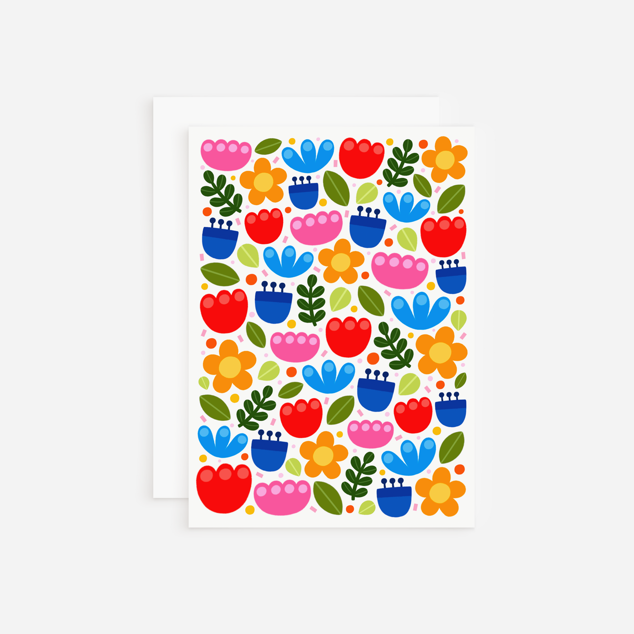 Florals Greeting Card