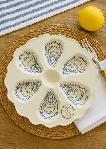Oyster Platter - Sunday Morning Ceramics