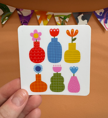 You Deserve Flowers Sticker
