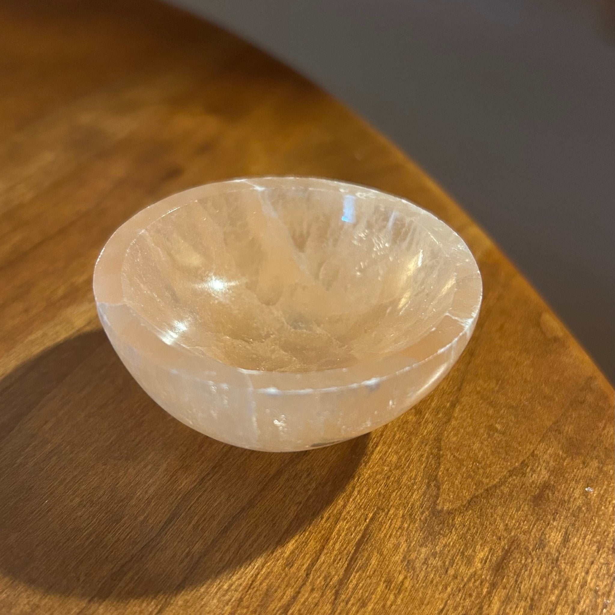 Mini Orange Selenite Bowl