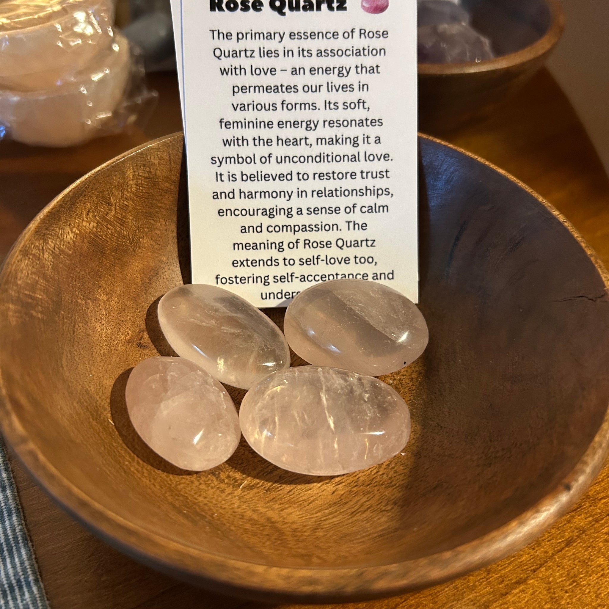 Rose Quartz Crystal
