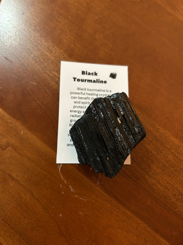 Black Tourmaline Crystal