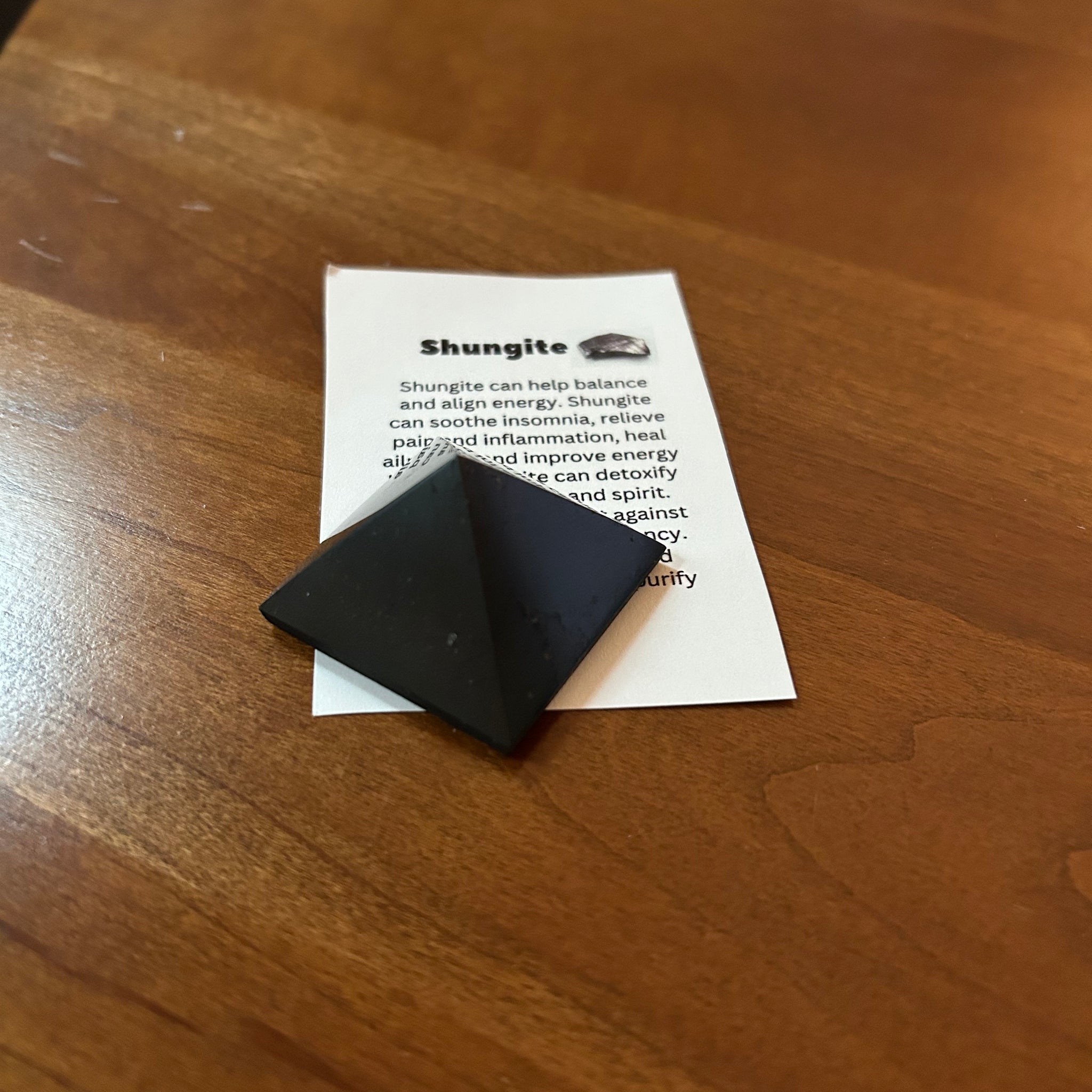 Shungite Pyramid Small