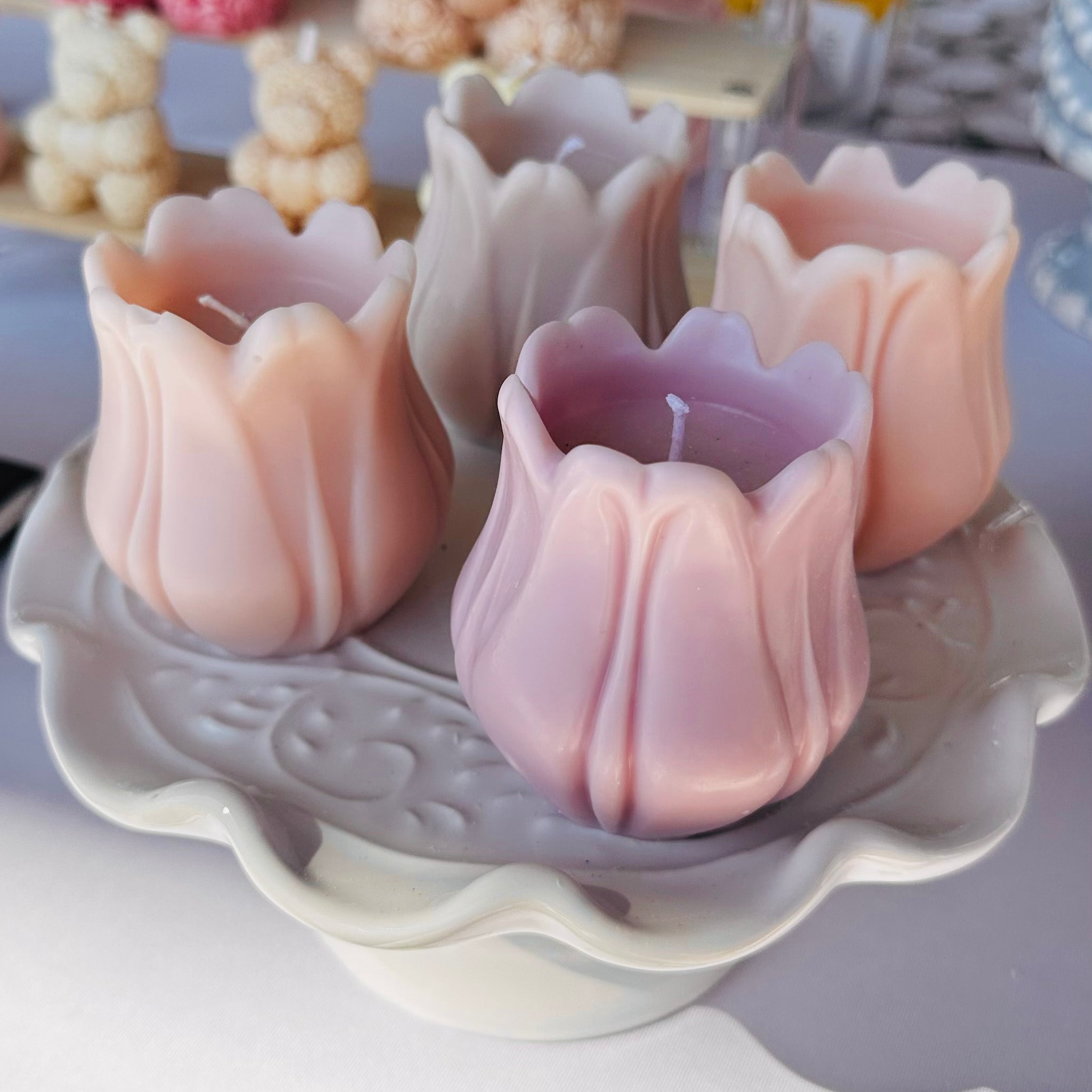 Tulip candle (no stem)
