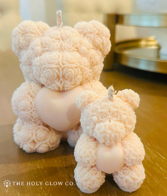 Bear candle