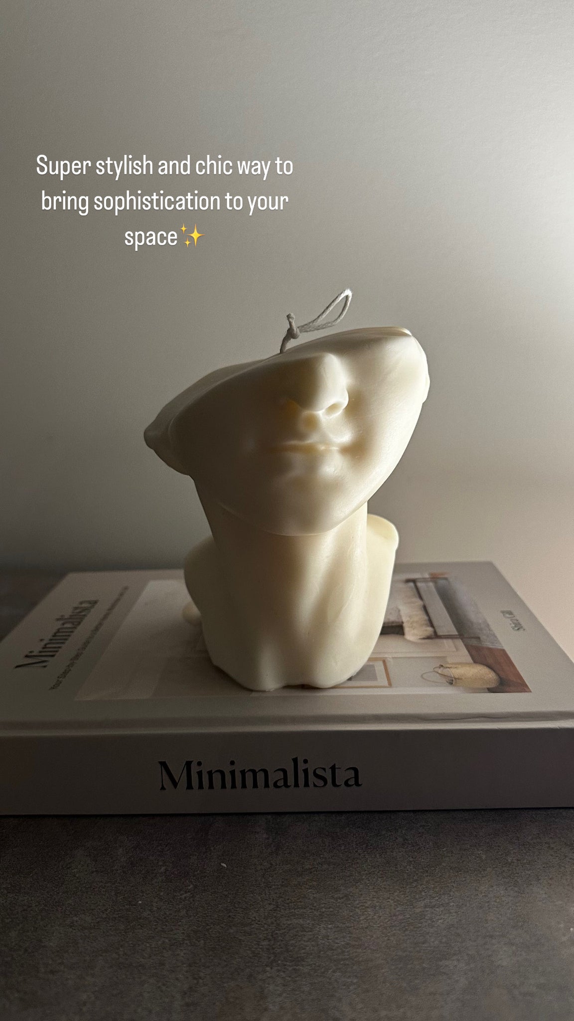 David half headed candle