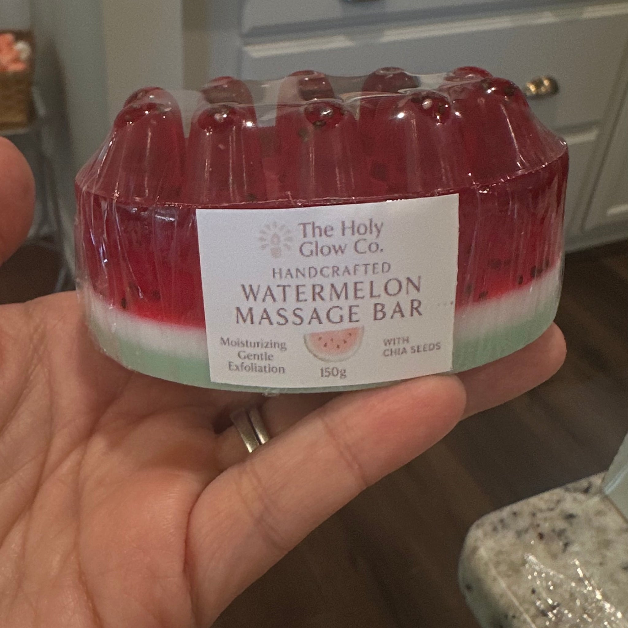 Watermelon bar soap