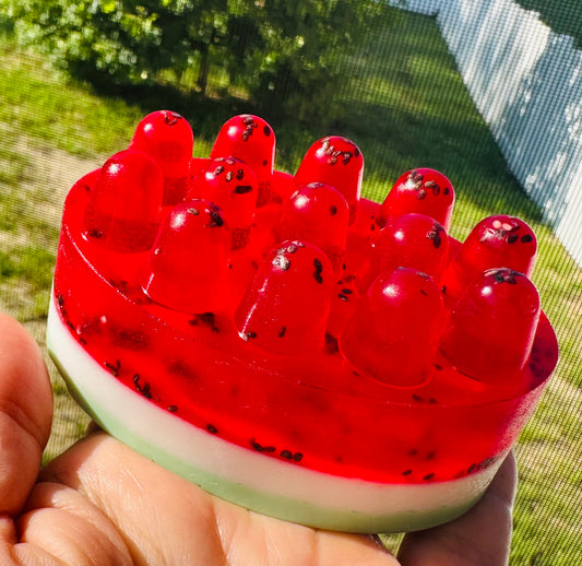 Watermelon bar soap
