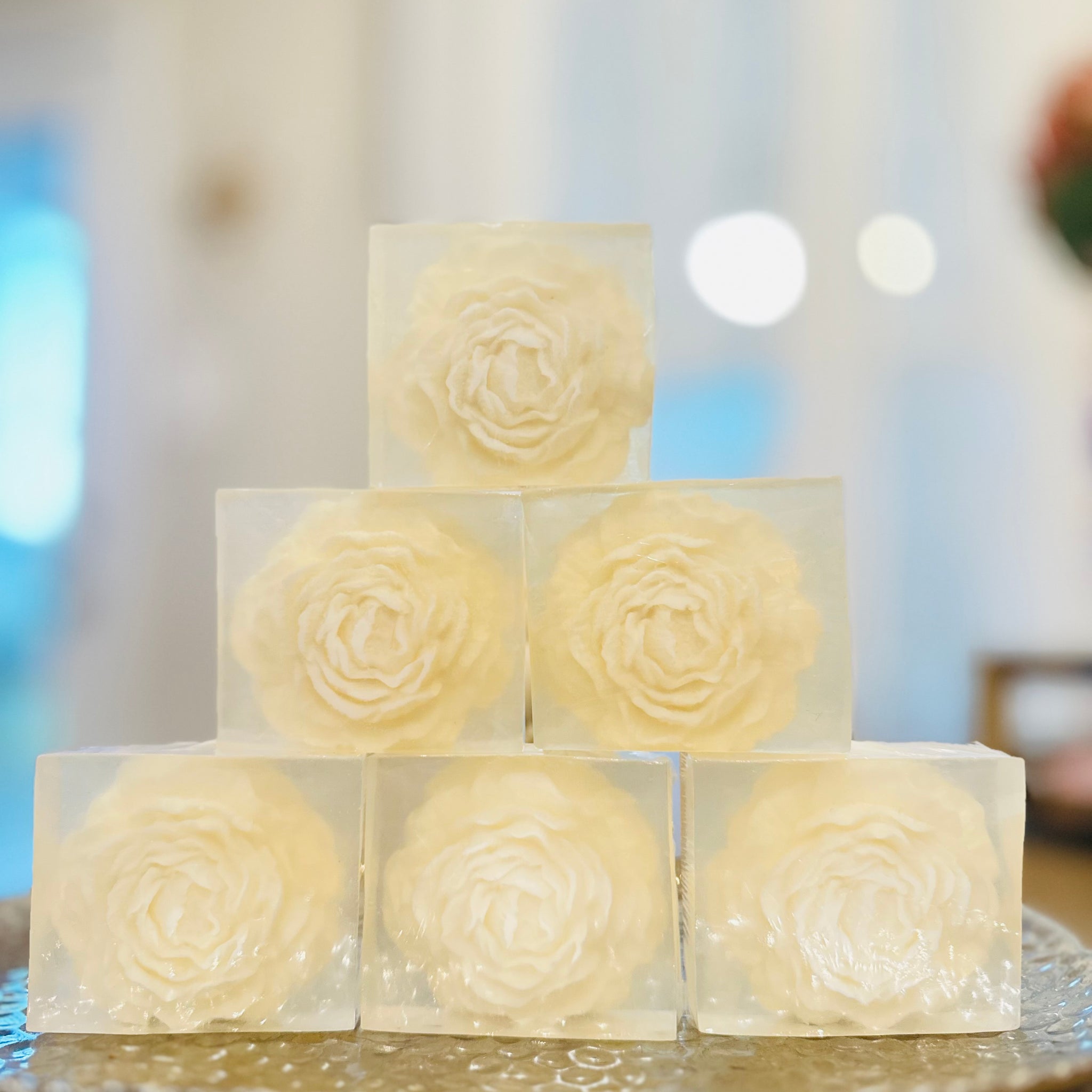 Peony soap
