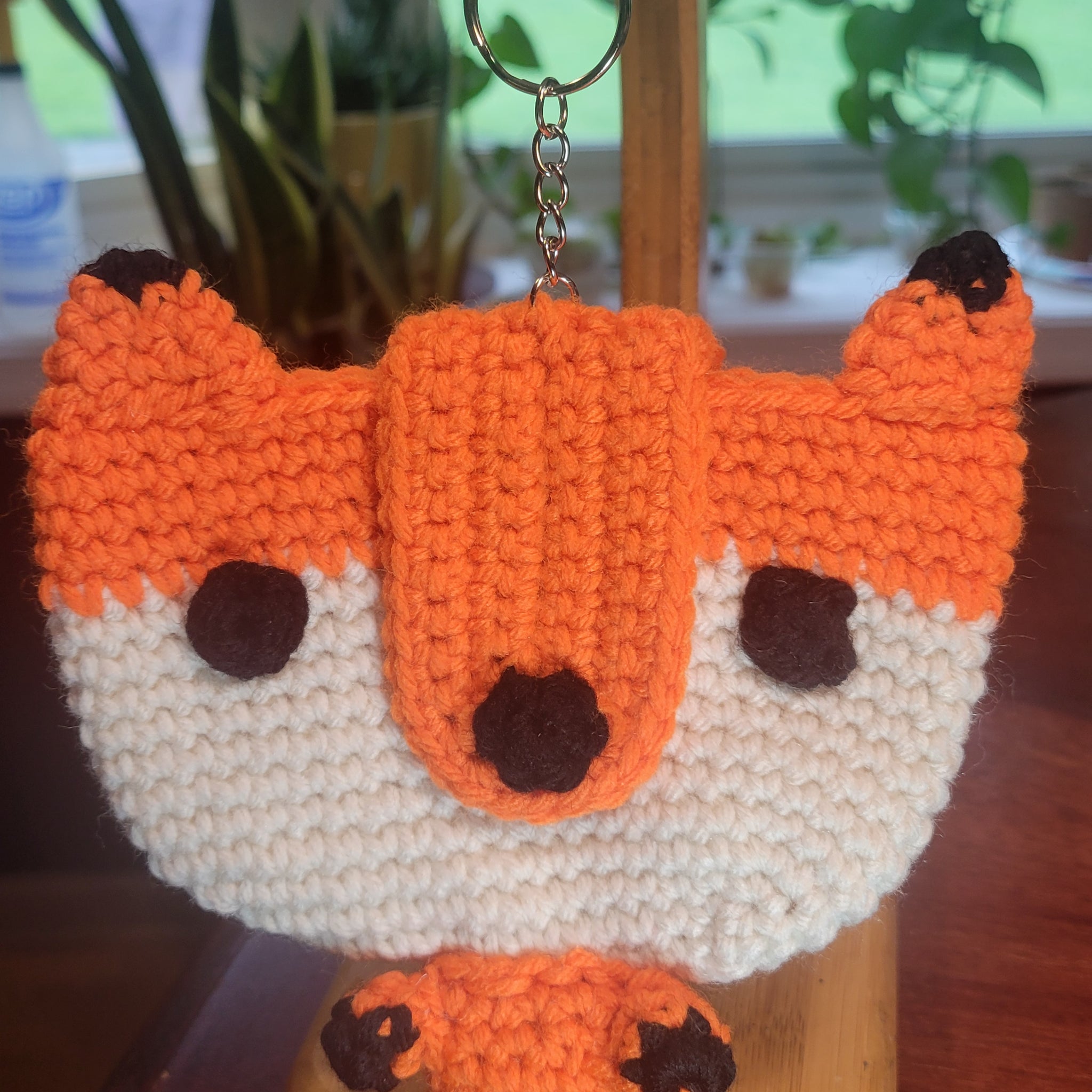 Fox Airpod Case Holder Keychain