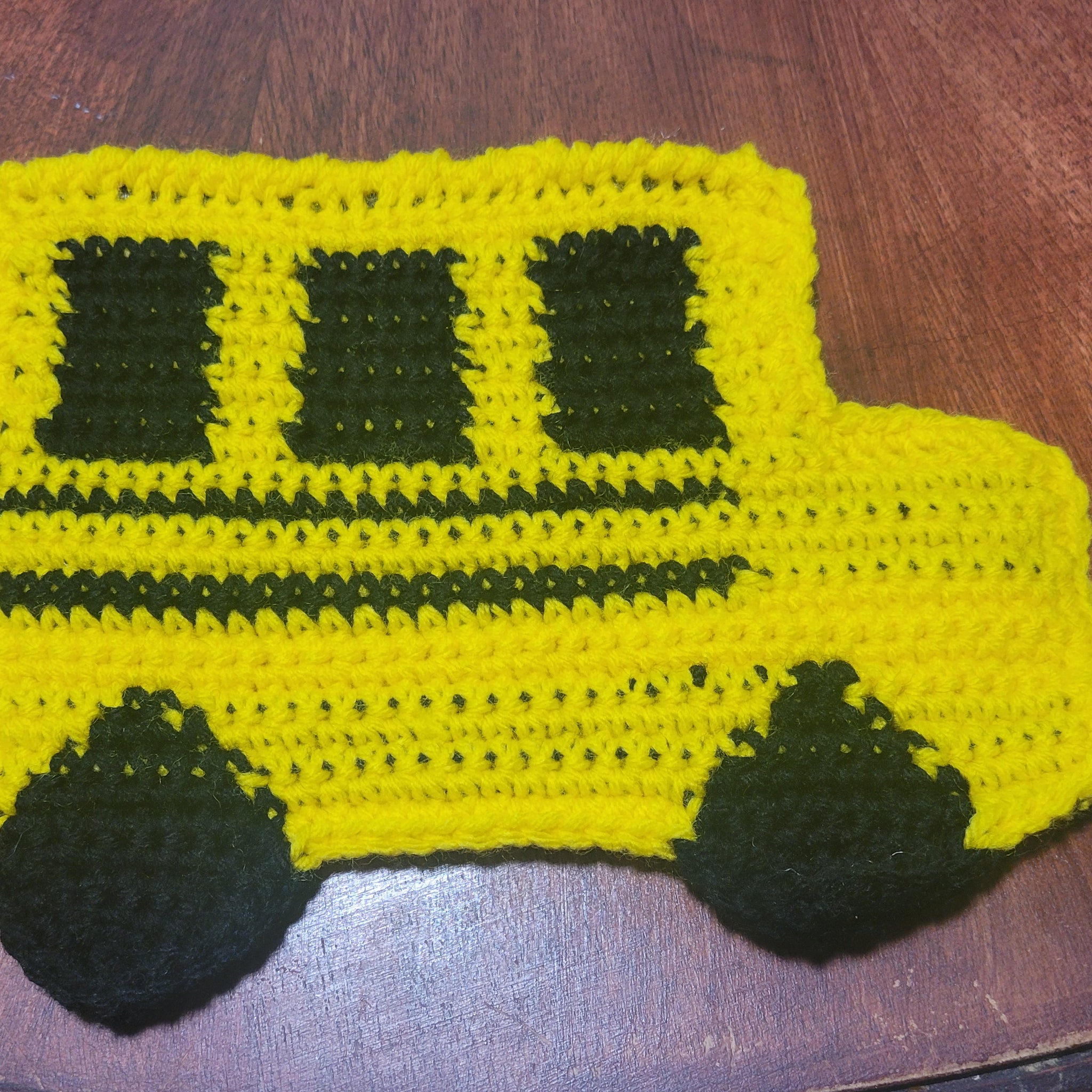 School Bus Pencil Pouch