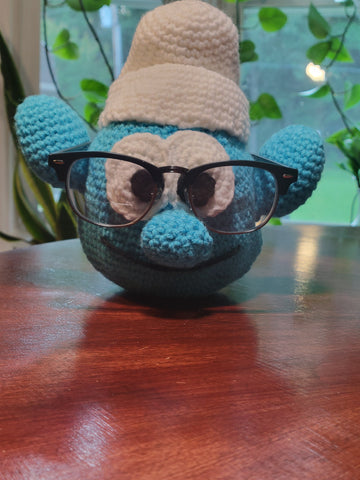 Brainy Smurf Eye Glasses Holder