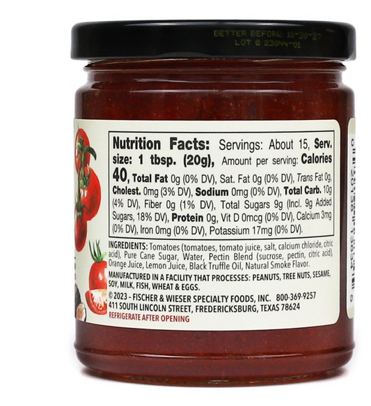 Smoked Tomato Truffle Jam