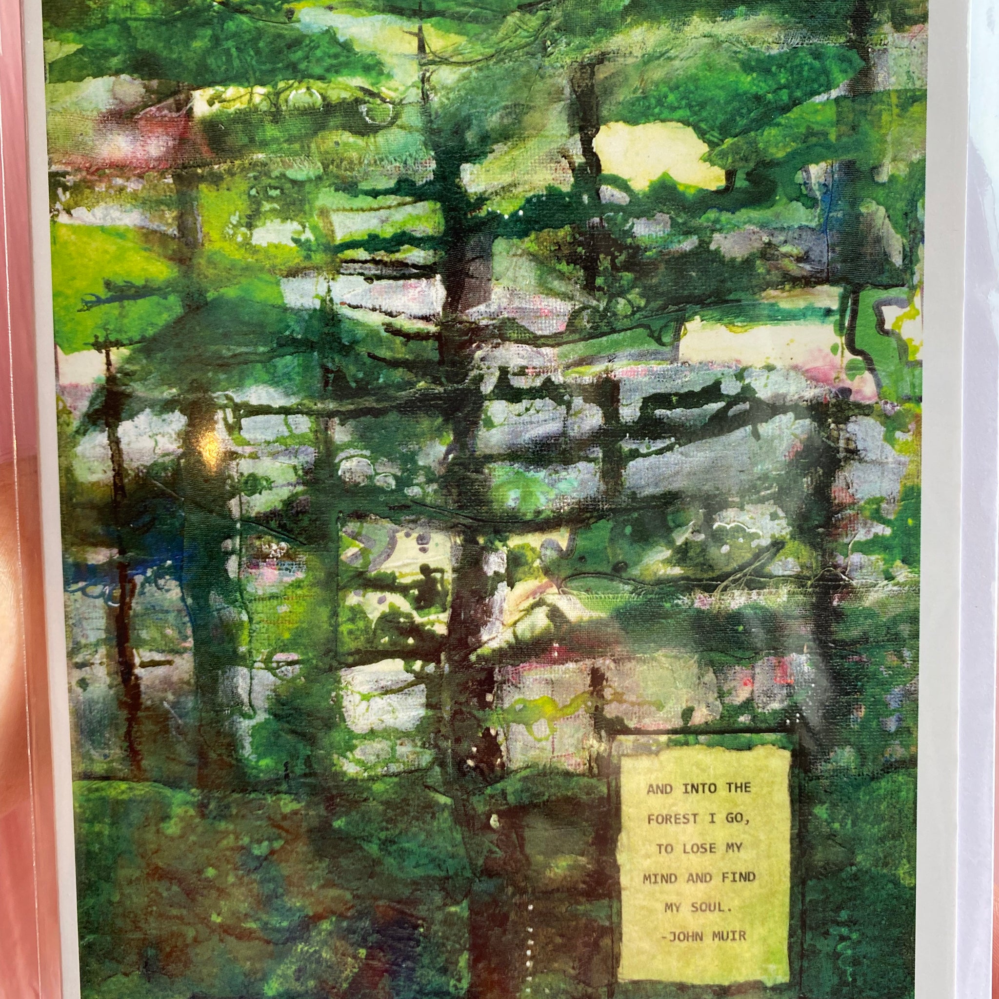 "Into the Forest," 8x10 print