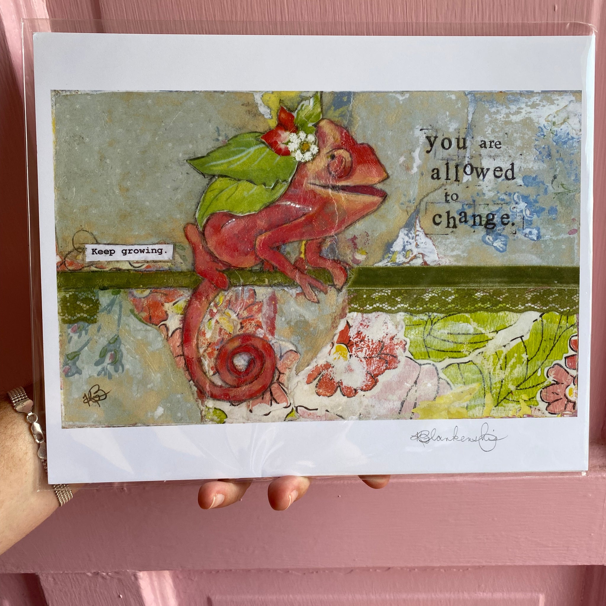 "You Are Allowed to Change," 8x10 Print