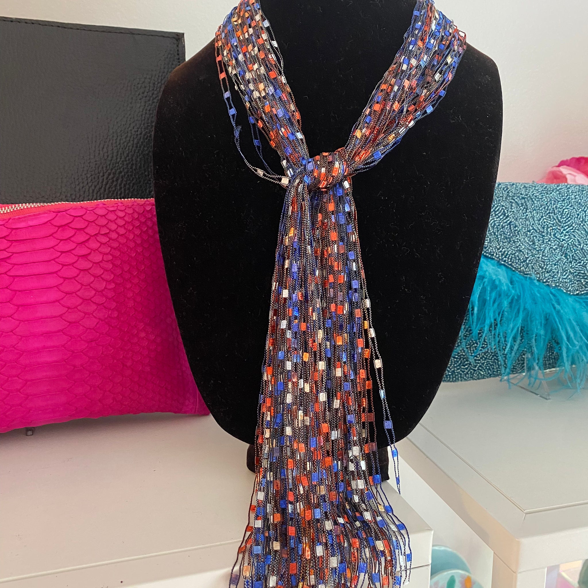 Ribbon Scarf - Americana