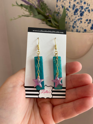 Mermaid Bar Earrings