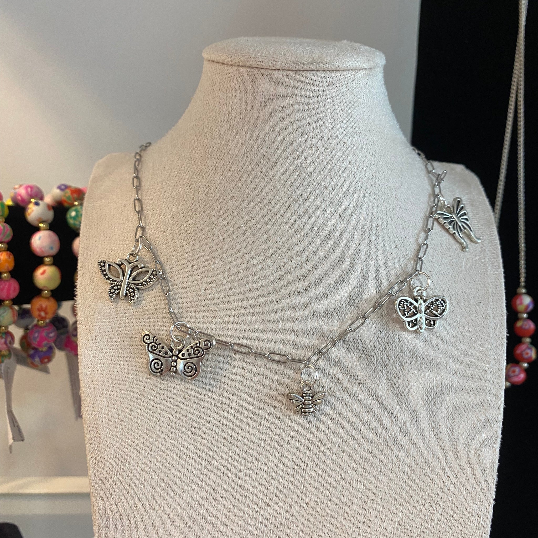 Butterfly Charm Necklace