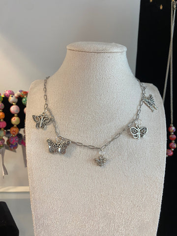 Butterfly Charm Necklace