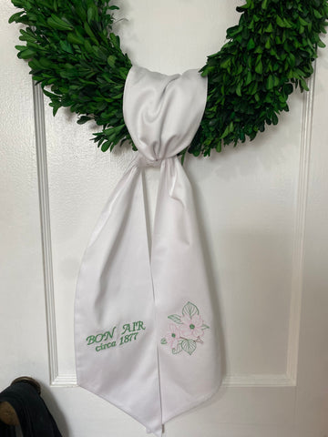 Bon Air Wreath Sash