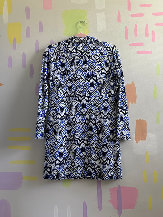 Lilly Pulitzer Skipper Popover Half Zip Dress-Size XS