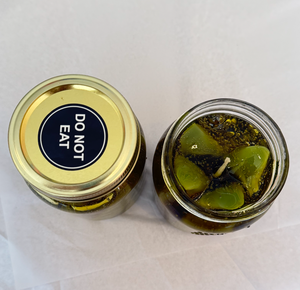 Dill Pickles Gel Candle