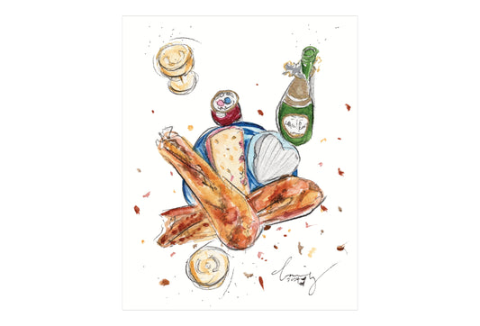 Paris Table Print