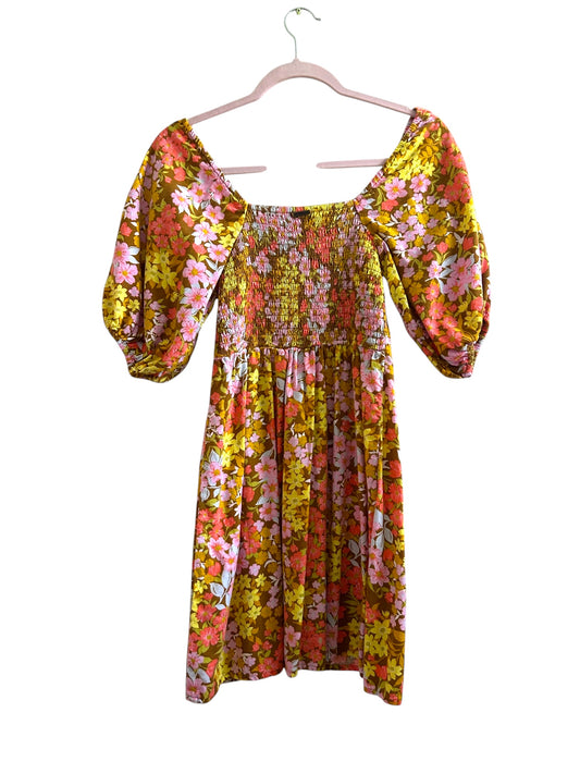 Billabong Paradise Floral Mini Dress Size-S